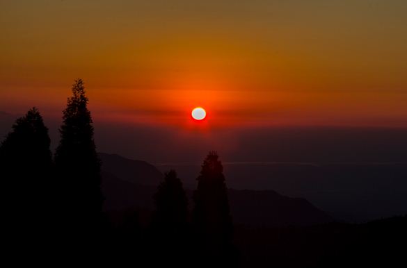 Sunrise from Shree Antu Illam